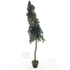 Angel Pine Cone Tree Stem Pot Green XM660038GRN