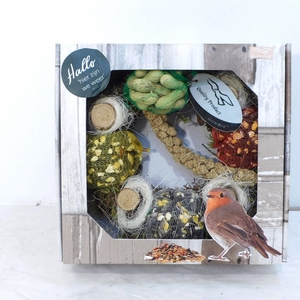 Nieuw Voeder Krans Mini in kado Doos BL