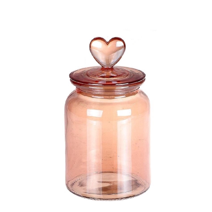 <h4>Valentine Glass Pot Love 19.5*10.5cm</h4>