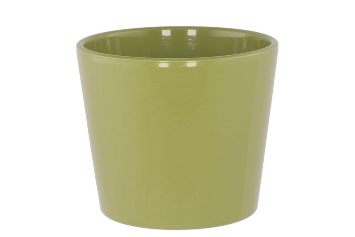 <h4>Ceramic Amazone Green Pot 13cm Nm</h4>