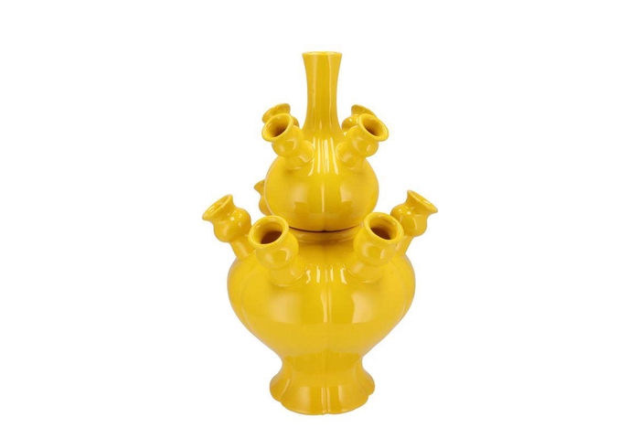 <h4>Rotterdam Yellow Vase Set Tulip 25x25x36cm Nm</h4>