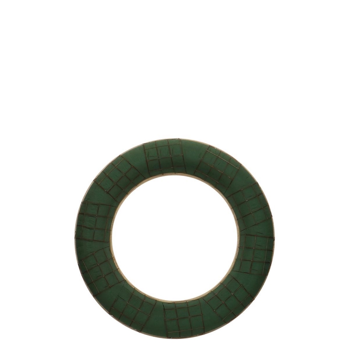 <h4>Foam Basic Wreath+wood d40cm</h4>