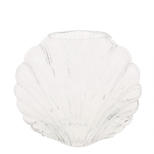 Maritime Glass vase shell 25*12.5*21.5cm