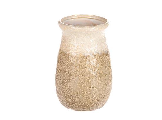 Vase Cloudy Beach Rnd H20D13