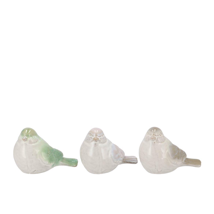 <h4>Jet Green Bird Ass 16x10x11cm</h4>