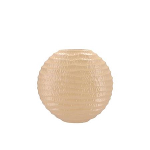 Lima Beige Vase Oval 23x10x22cm Nm