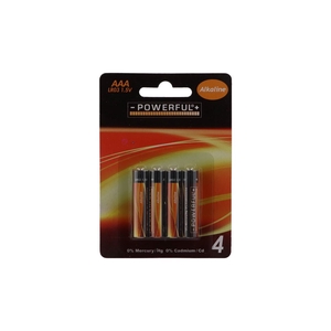 Floristry Battery Alkaline Aaa P/4 Pieces