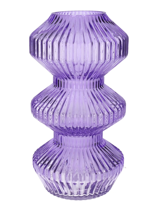 <h4>DF02-741474100 - Vase Orlune d8.8/16xh30 lilac</h4>