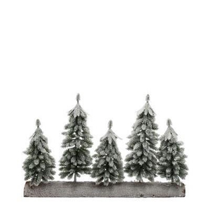 Kerst Boom sneeuw 40*8*25cm
