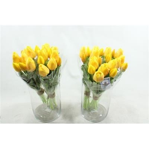 3110 KUNST TULP GEEL