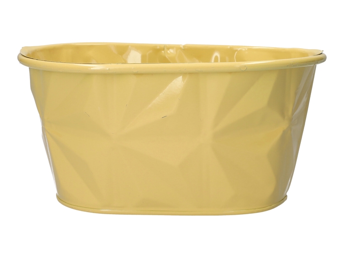 <h4>DF04-666775100 - Planter Zinna oval 19.7x13.5x10 beige</h4>