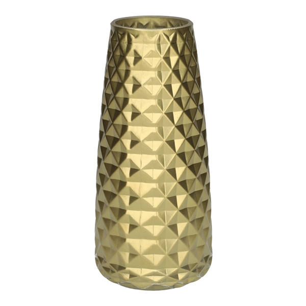 <h4>Vase Gemma diamond d6.5\\10xh21 champagne metallic matt</h4>