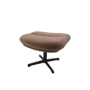 Lounge Footstool Teddy Dark Brown 56x45x40cm