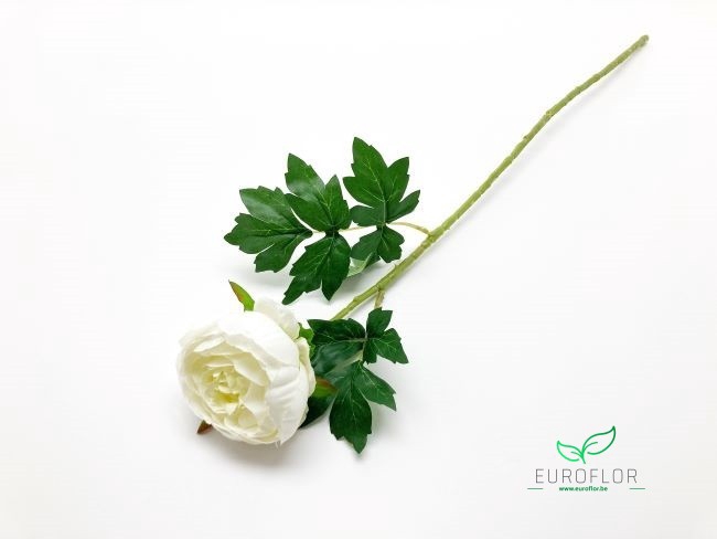 SILK FLOWERS - PEONY CREAM