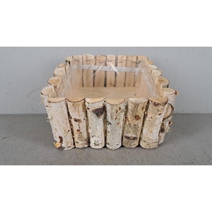 Planter Birch 23x23x11cm