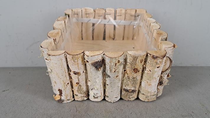 Planter Birch 23x23x11cm