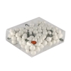 Glass Ball Shiny White 20mm P/144