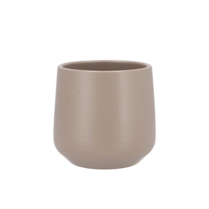 Ceramic Taupe Matt Pot Orchid Berlin 14cm