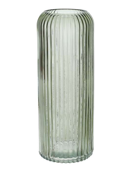 <h4>DF02-664553900 - Vase Nora d6/8.7xh20 light green transparent</h4>