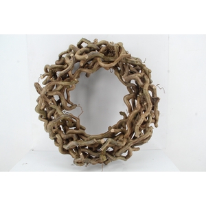 OBJECT WREATH CORYLUS ROUGH Ø85CM
