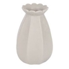 Vase Florencia ceramics 8,5xH13,5cm light grey