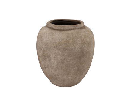 <h4>Florence Antique Bronze Vase Long 23x23x22cm</h4>