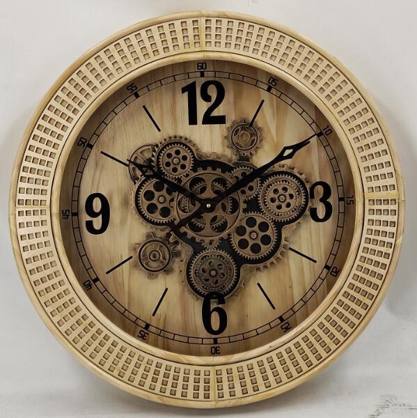 <h4>Clock Gear Ø59cm Natural 74623</h4>