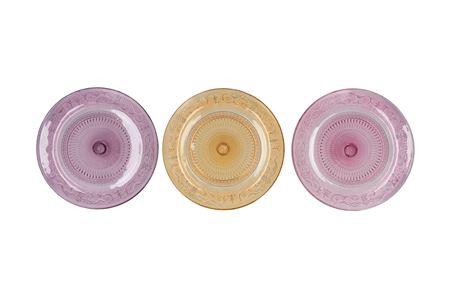 <h4>Dayah Pastel Mix Glass Plate 29x2,5cm Ass P/1 Nm</h4>