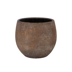 Bali Indonesian Grey Pot 24x21cm