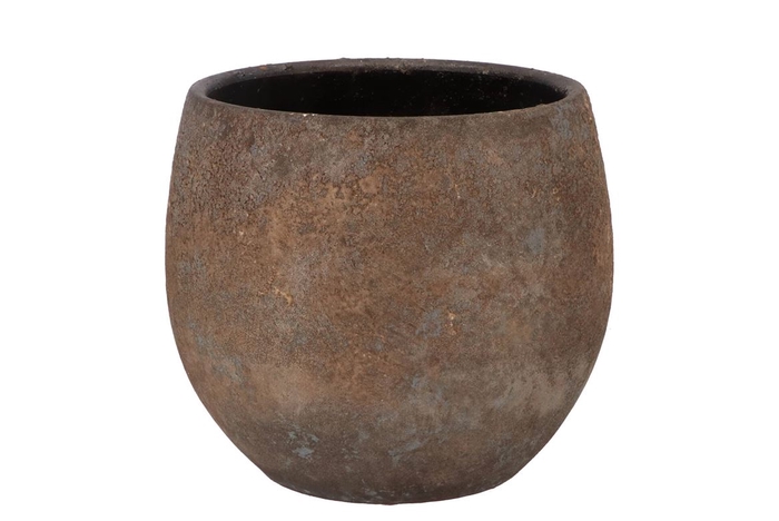 <h4>Bali Indonesian Grey Pot 24x21cm</h4>