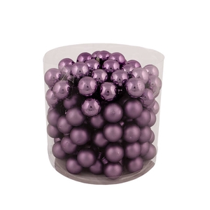 Glasbal 20mm op dr. vintage grape combi 144/koker