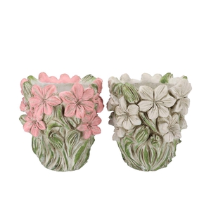 Dante Pink White Pot Pretty Ass 28x27x29cm