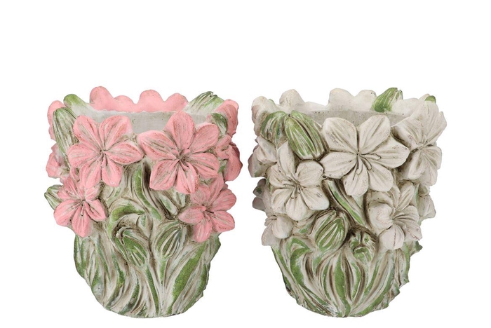 <h4>Dante Pink White Pot Pretty Ass 28x27x29cm</h4>