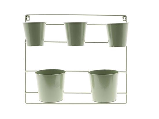 Wall Hanger Olora 5 Pots L51W16H48
