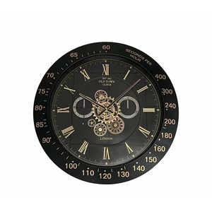 Clock gear chique Ø59cm black
