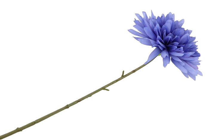 Silk Dahlia Pointy Blue 65cm Nm