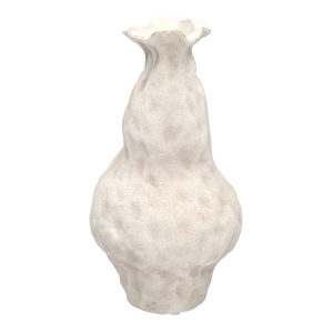 Vase Tierra d6.5/12.7xh24.2 white