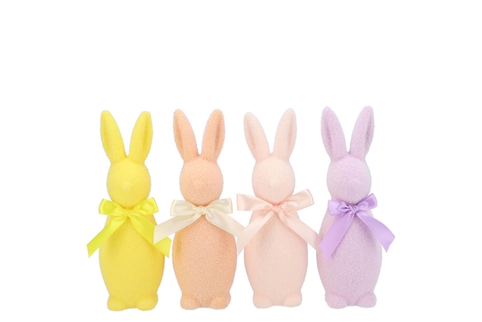 Easter Flock Dreamy Pastel Bunny Mini Ass 5x5x16cm