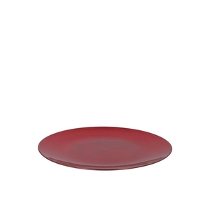 Melamine Lisa Red Plate Round 28x28x2cm