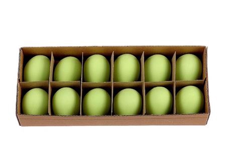 <h4>Deco Egg Chicken 12pcs Green</h4>