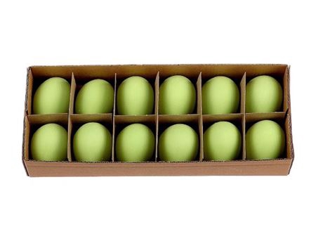 <h4>DECO EGG CHICKEN 12PCS GREEN</h4>
