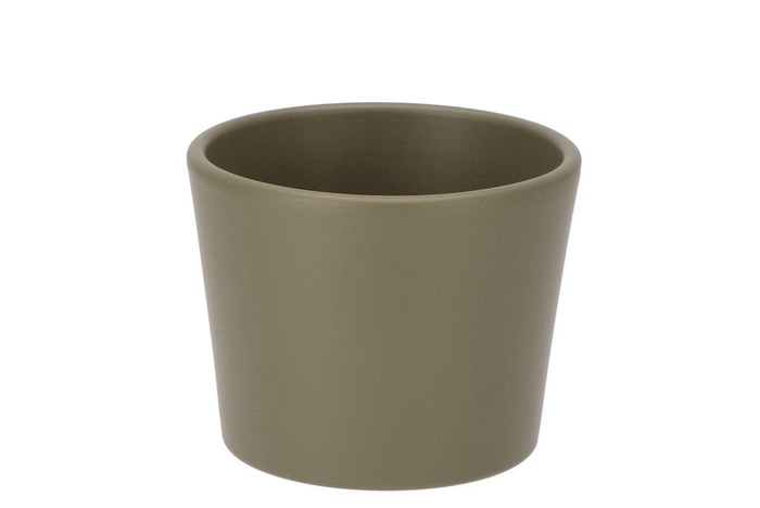 <h4>Ceramic Capers Green Pot 11cm</h4>