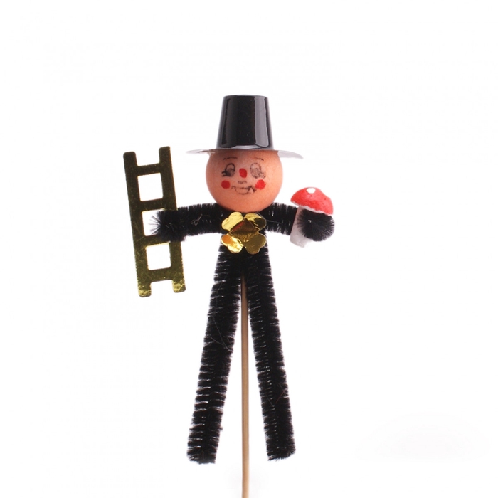 <h4>Christmas sticks 15cm Chimney sweep 8cm</h4>