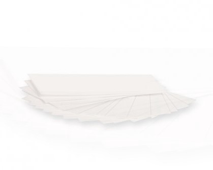 <h4>CARTAO BRANCO VISITA 9,5 CM X 5,6 CM C/1000 UN</h4>
