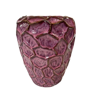 Keramiek Exclusief Honeycomb vaas d22*25cm