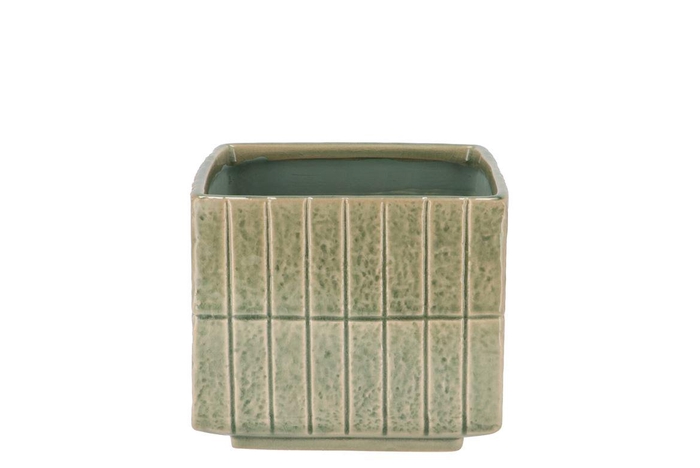 <h4>Mirre Pistache Cube Pot 8x8x7cm</h4>