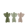 Felt Green Beige White Angel Ass 24x24x30cm