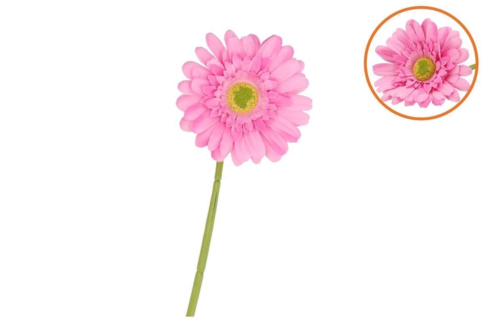 <h4>Silk Gerbera Light Purple 72cm</h4>