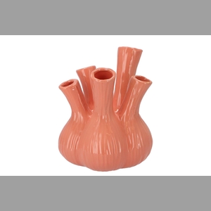 Aglio Shiny Old Pink Vase 22x28cm Nm