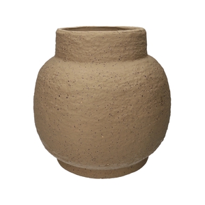 DF03-741270800 - Vase Velora d17/27xh26 brown